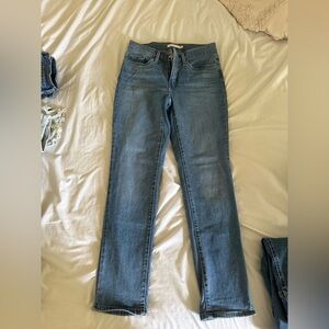 Levi's Blue Skinny Jeans for Women